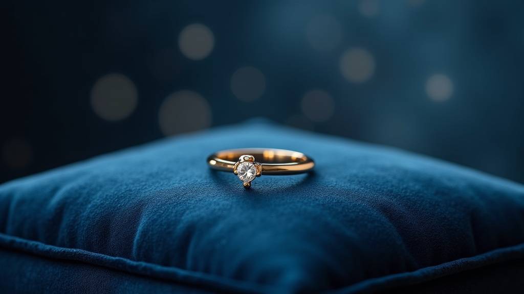 Bague Céleste Capricorne en or 18 carats et diamants GVS serti sur un doigt élégant