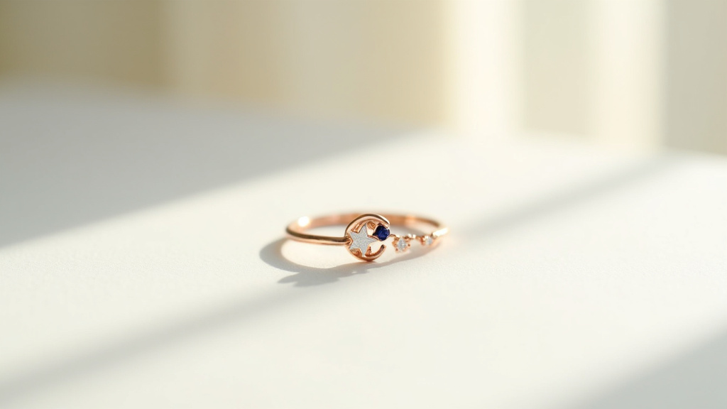 Collection de bagues Céleste inspirées des constellations