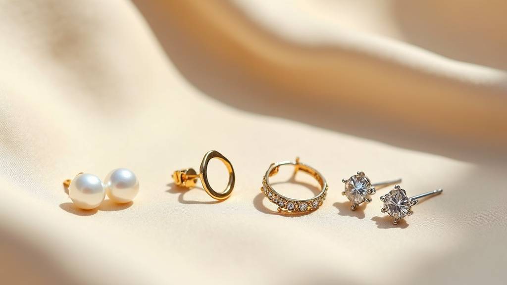 Femme portant diverses boucles d'oreilles, illustrant la diversité des styles