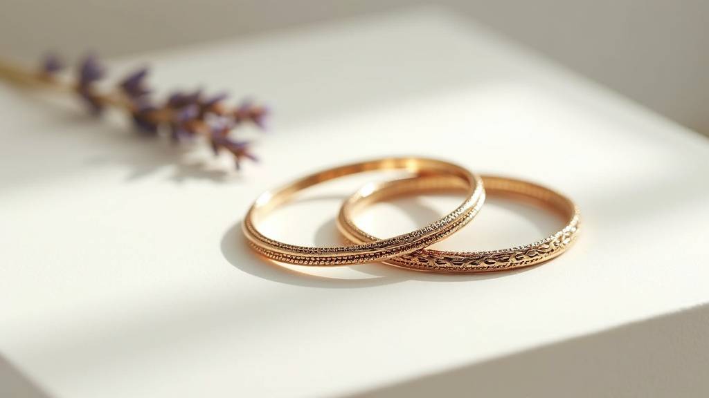 Bracelets Eternam et Amarnam posés sur un fond élégant