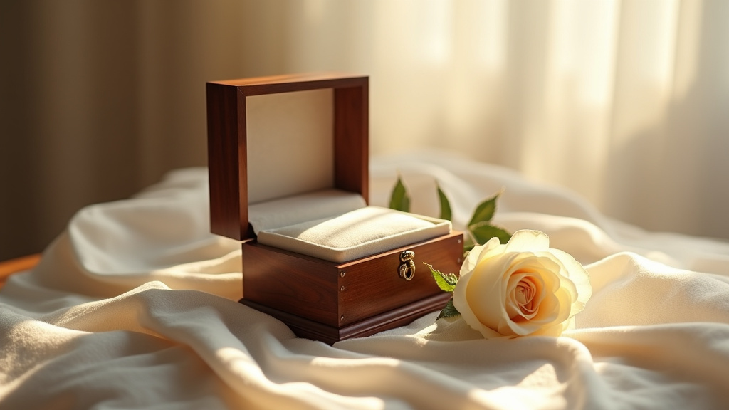 Liste de mariage numérique sur un smartphone avec des cadeaux sélectionnés
