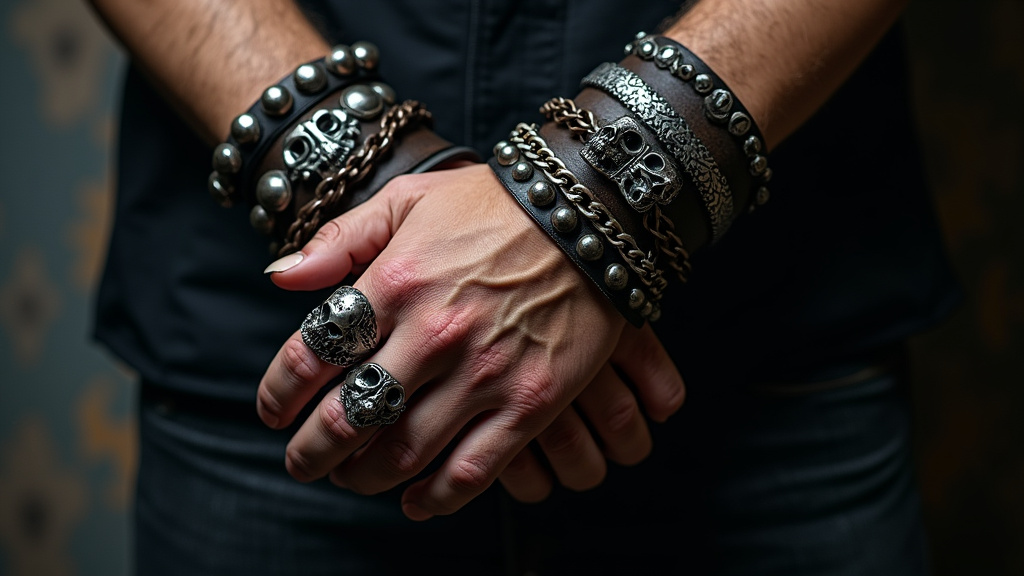 Tendances bijoux metal 2026 : hybridation matériaux et motifs cyberpunk