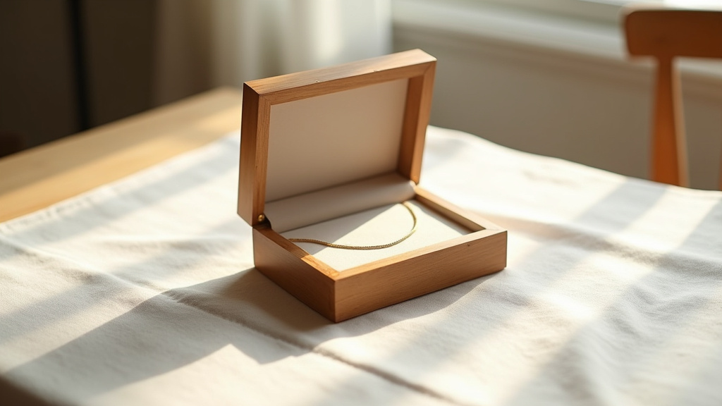 Collection de boîtes à bijoux élégantes en différents matériaux posées sur une surface blanche