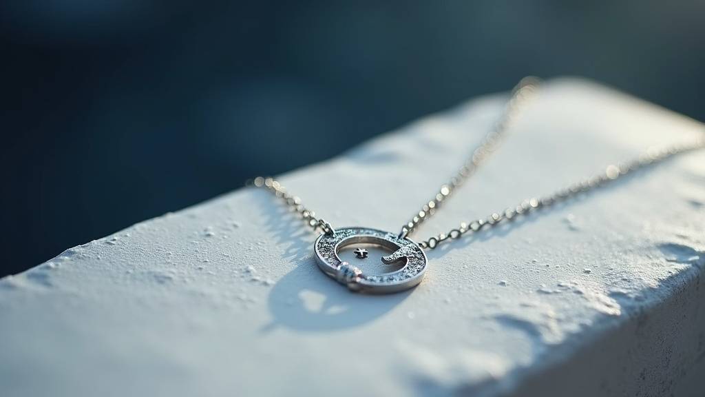 Détail du pendentif Capricorne avec sertissage diamants