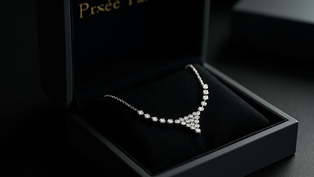 Femme portant le collier Danaé dans une tenue élégante