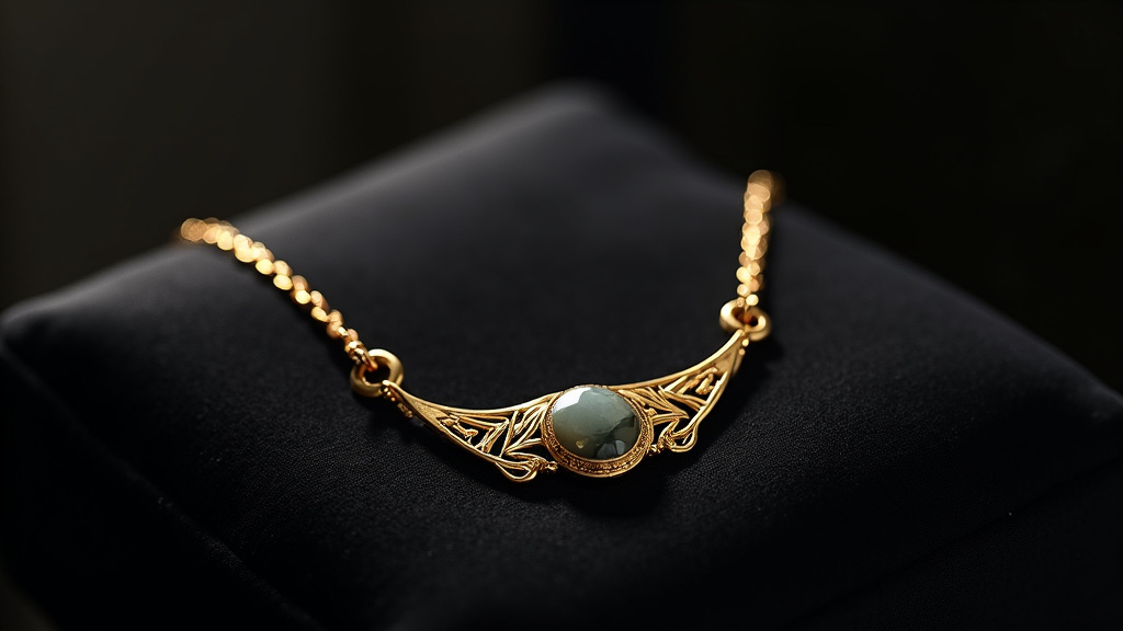 Représentation artistique du collier Héra GM de Persée Paris