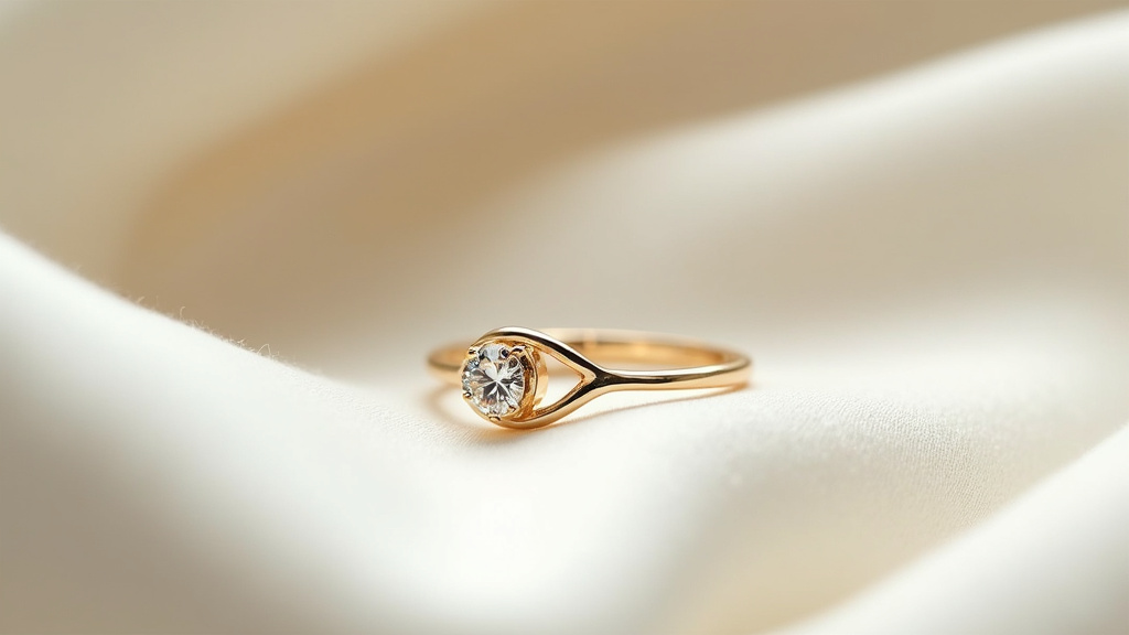 Détail technique d'un diamant percé sur une bague Persée Paris