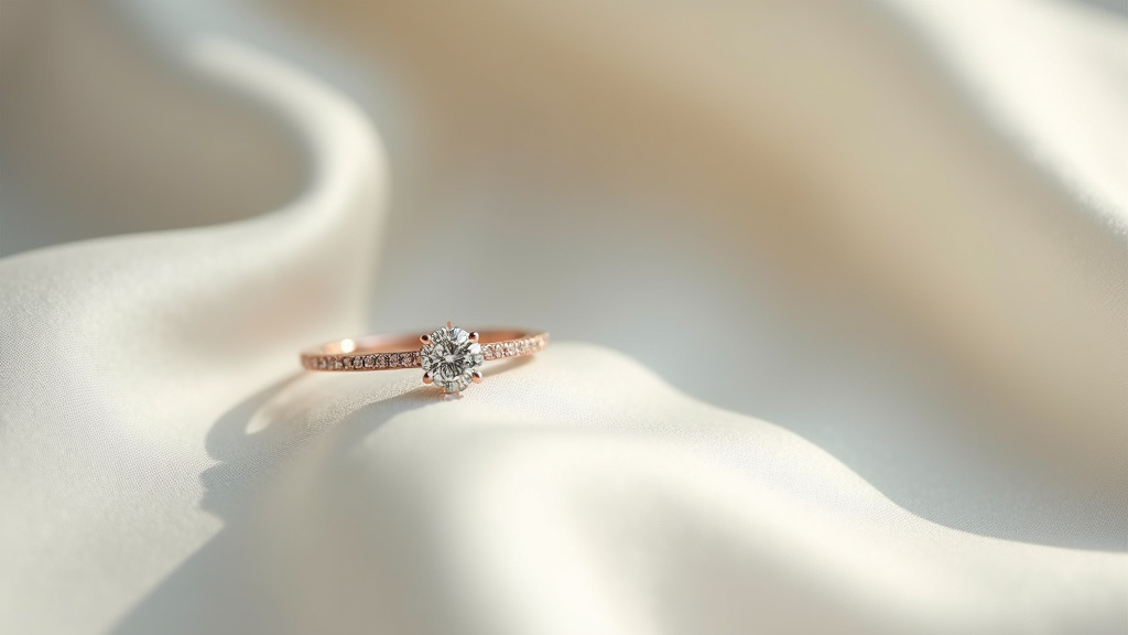 Entretien de la bague Séléné Girl avec chiffon microfibre