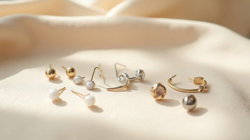 Illustration des différentes formes de visage et les boucles d'oreilles adaptées