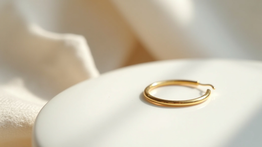 Clou d'oreille en or jaune 18 carats serti d'une perle akoya blanche de 6 mm