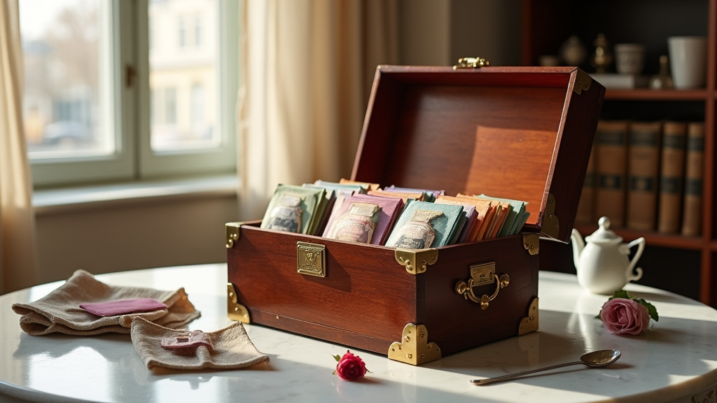 Intérieur de la boutique historique de Mariage Frères à Paris