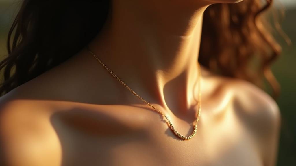 Diagramme montrant les plis naturels du cou chez une personne