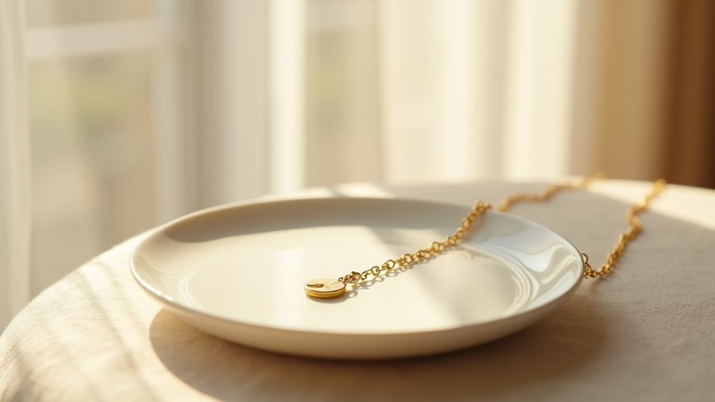 Empilement de cinq anneaux fins en or jaune et or rose 18 carats sur les doigts d'une main