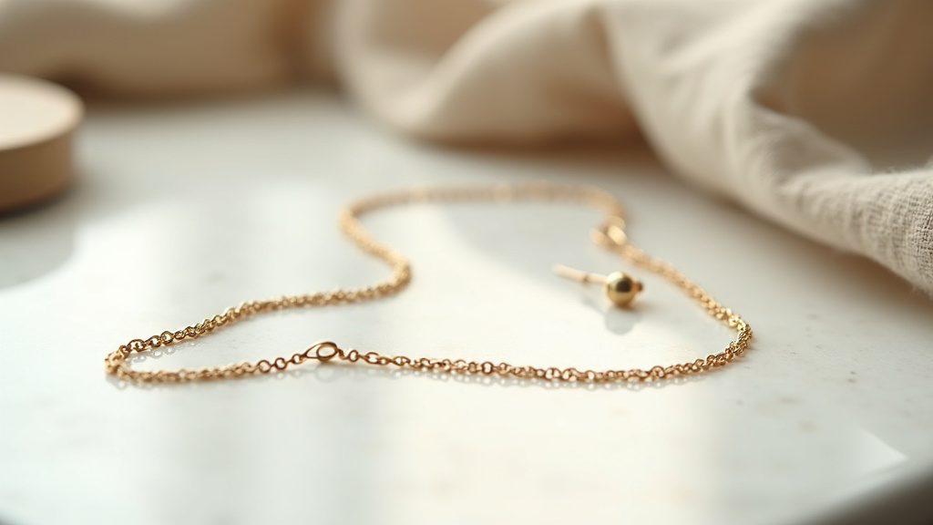 Comparaison de bijoux abordables en différents matériaux : acier, laiton, résine