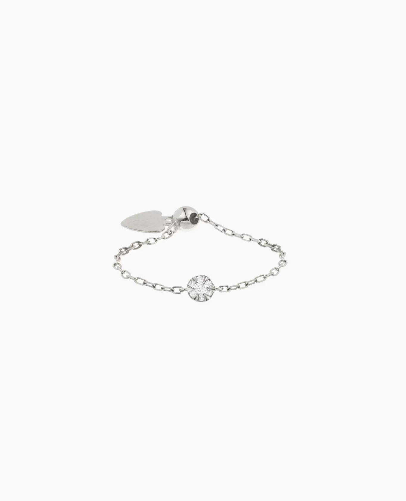 Flash Sale Persée Paris Bague Chaînette Floating Ronde
