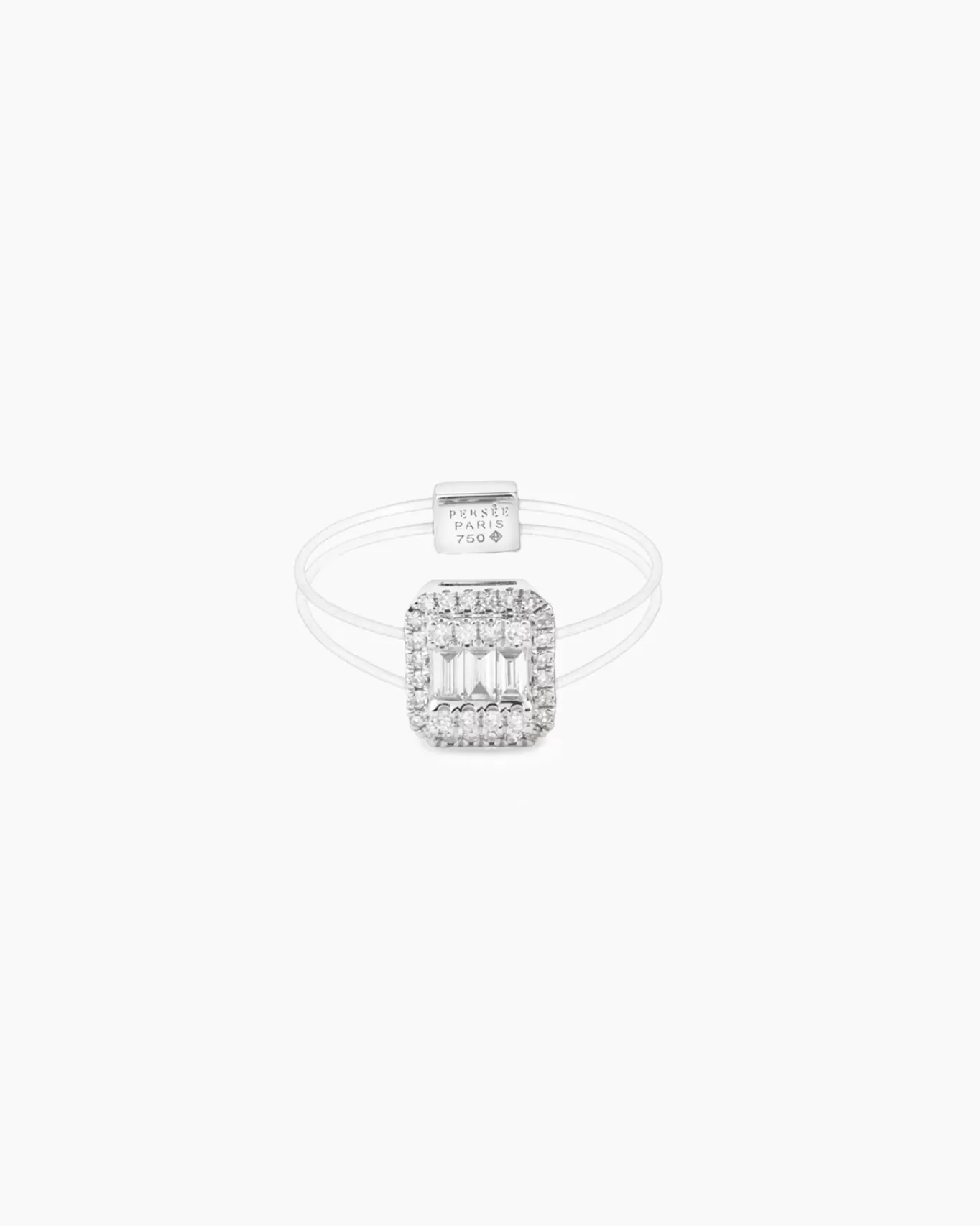 Best Sale Persée Paris Bague Floating Baguette