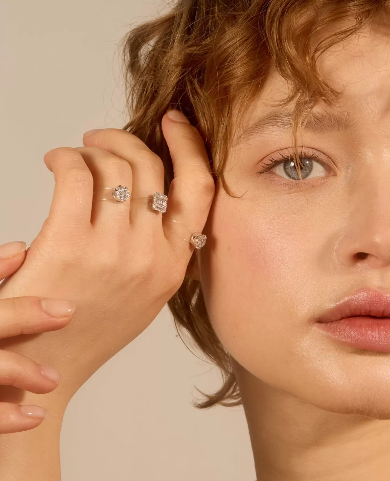 Best Sale Persée Paris Bague Floating Baguette