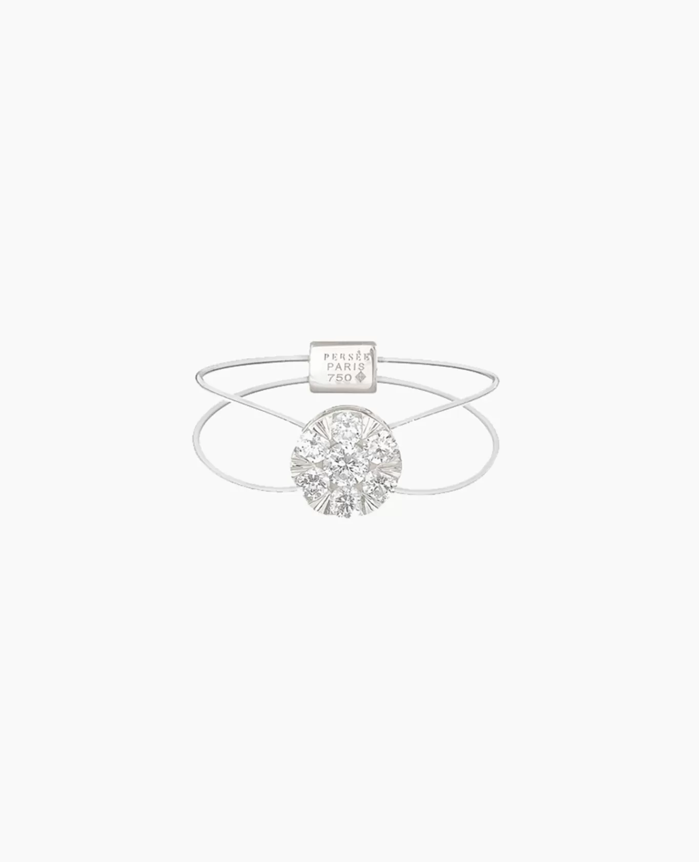 Fashion Persée Paris Bague Floating Ronde