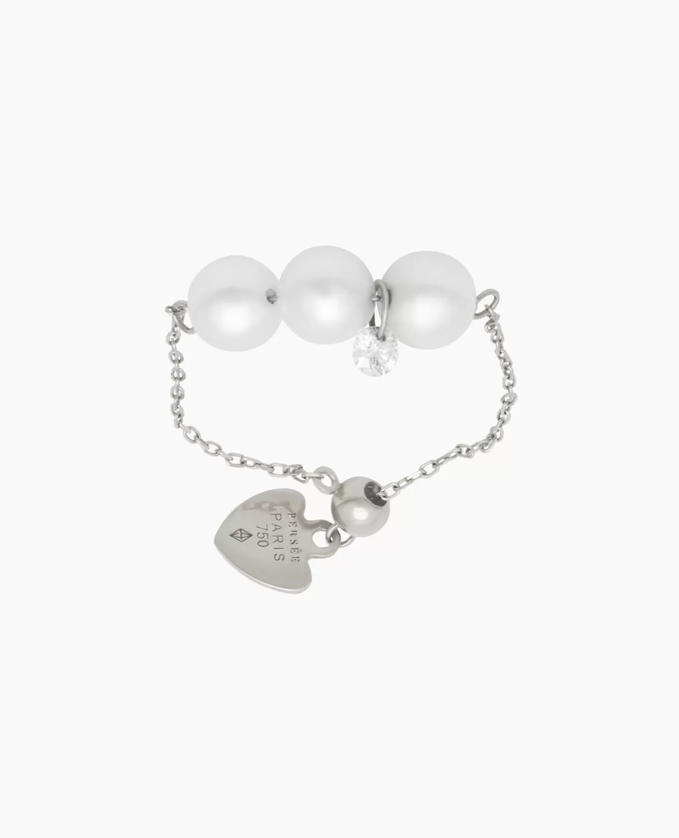Online Persée Paris Bague Perlée trois perles