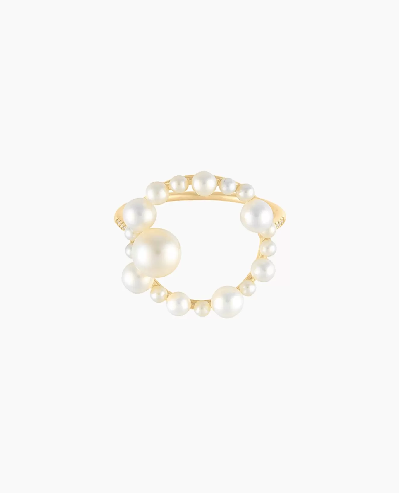 Cheap Persée Paris Bague Ronde Aphrodite Perlée
