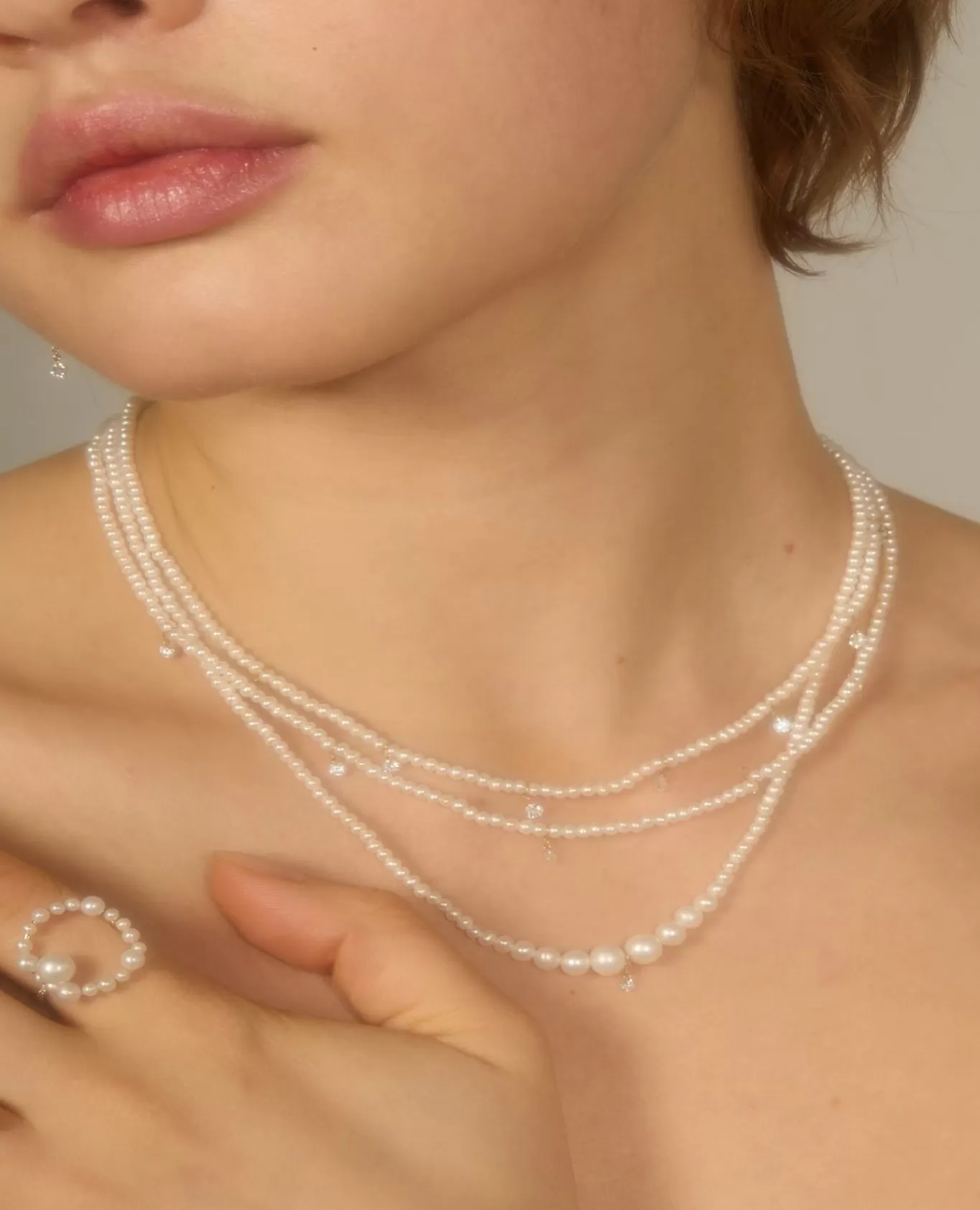 Cheap Persée Paris Bague Ronde Aphrodite Perlée