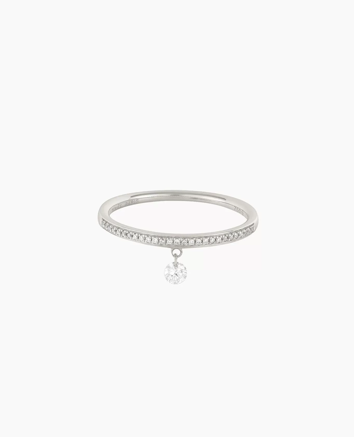 Outlet Persée Paris Bague Zeus pavée 1 diamant