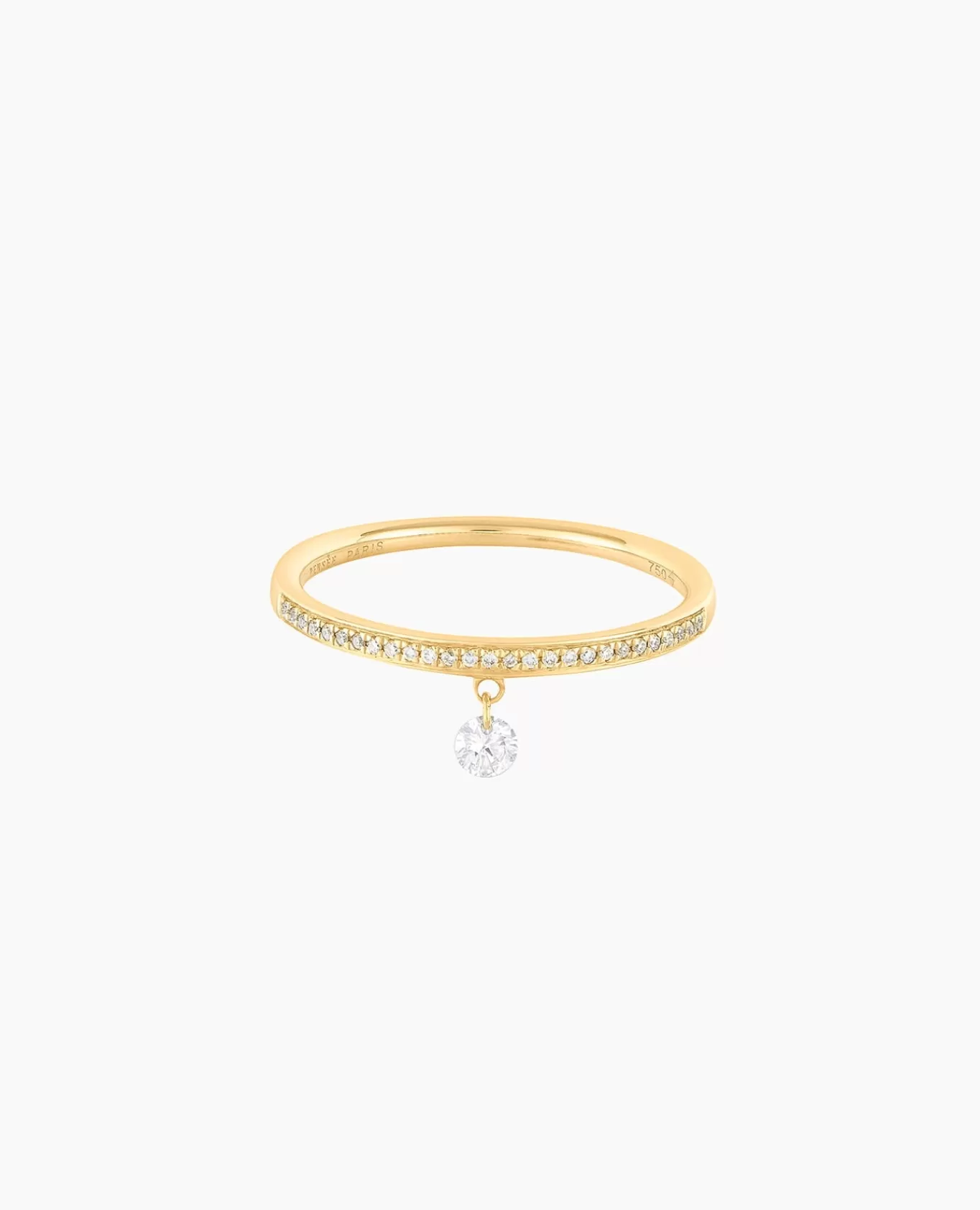 Outlet Persée Paris Bague Zeus pavée 1 diamant