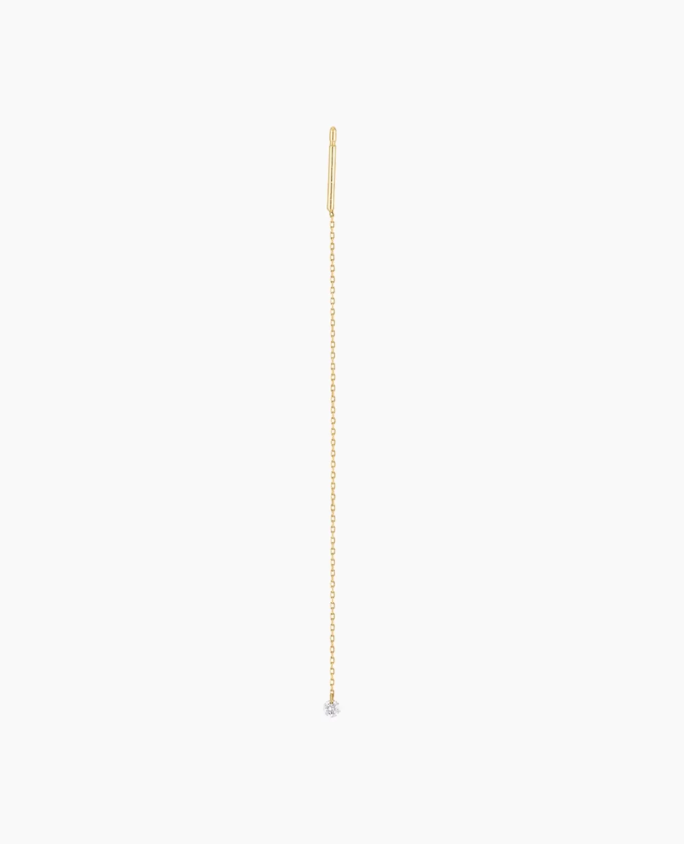 Hot Persée Paris Boucles d'oreille Danaé diamant chaîne ligne