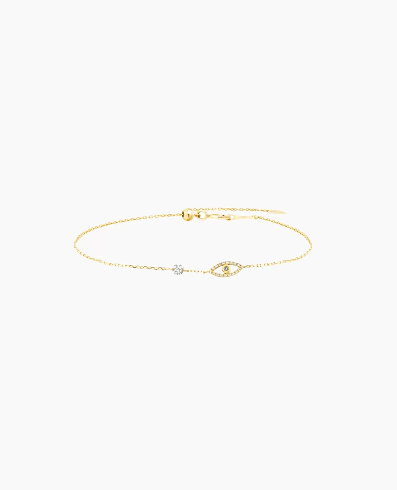 Hot Persée Paris Bracelet Eye pavé 1 encrusted diamond