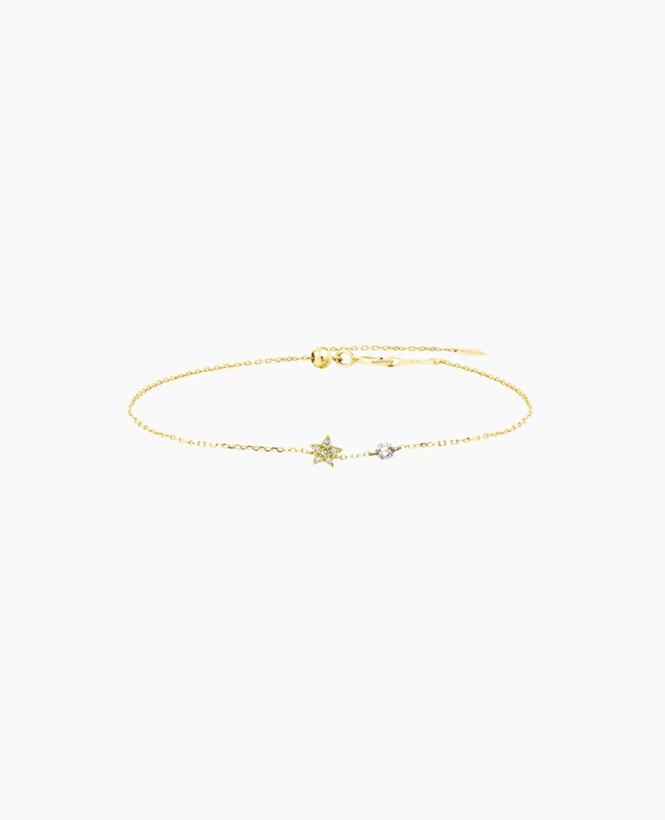 Hot Persée Paris Bracelet Star pavé 1 encrusted diamant