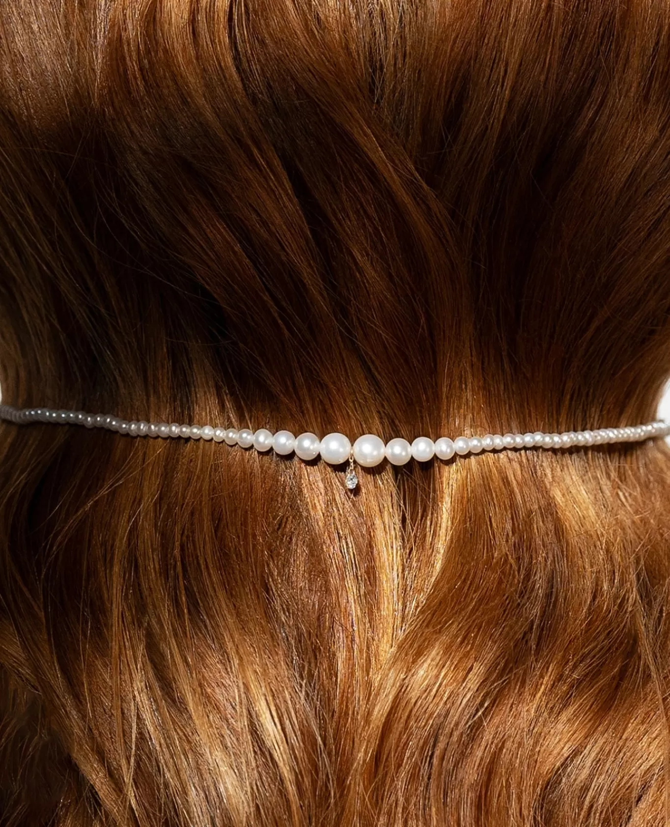 Cheap Persée Paris Collier Aphrodite dégradé pleine perle 1 diamant