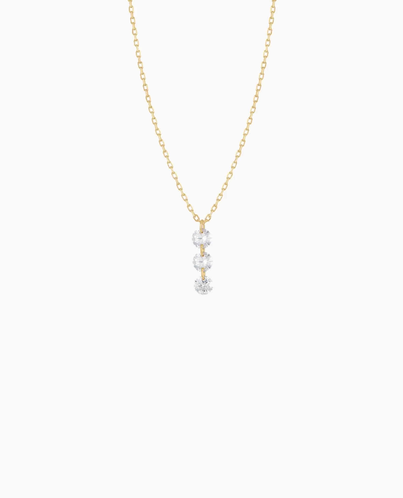 Hot Persée Paris Collier Danaé trio diamants