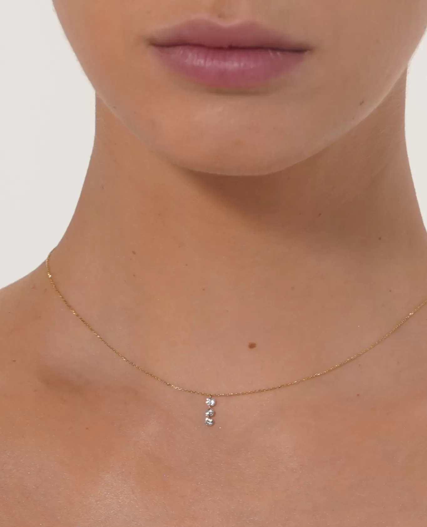 Hot Persée Paris Collier Danaé trio diamants
