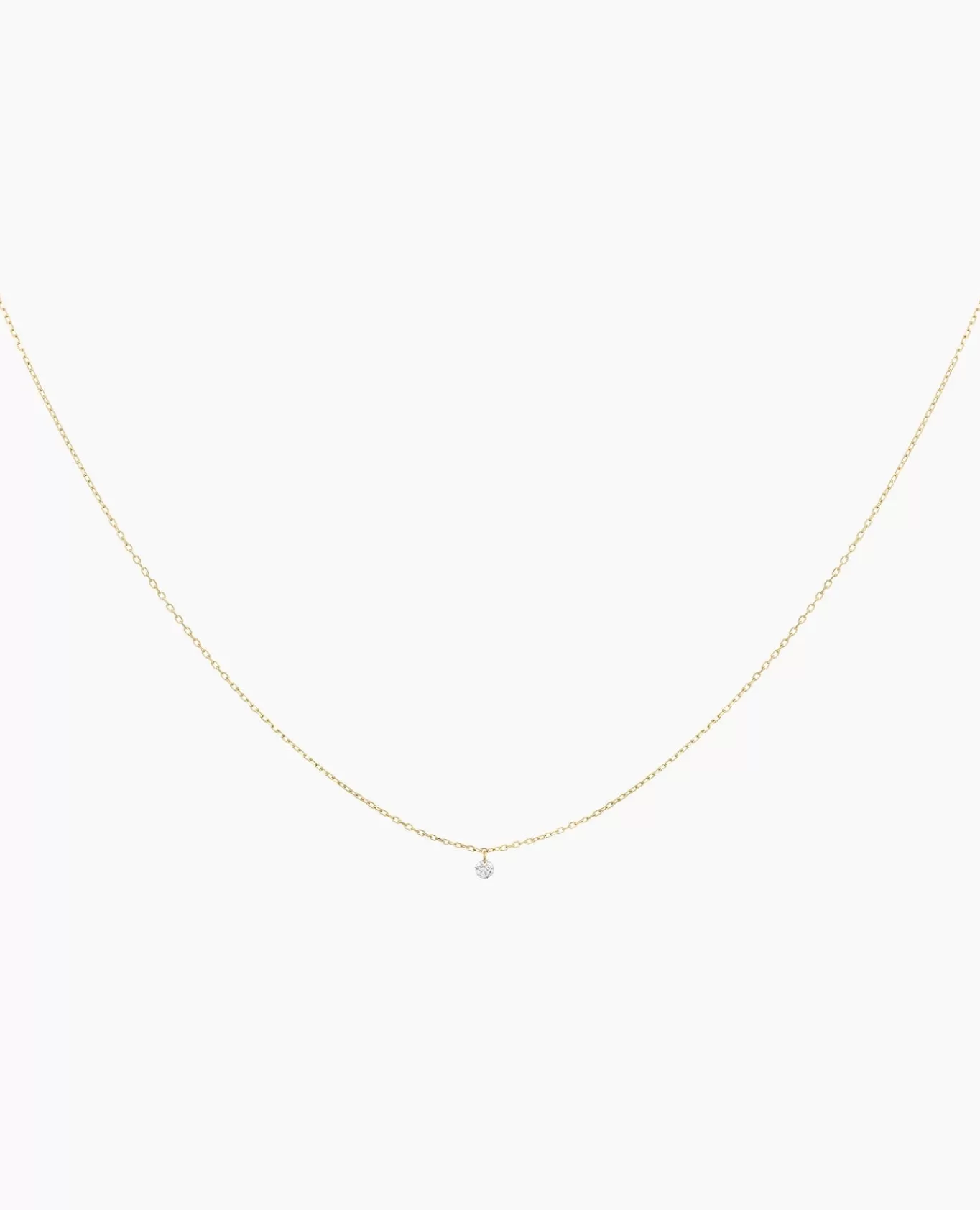 Store Persée Paris Collier Mini Danaé 1 diamant 0,05