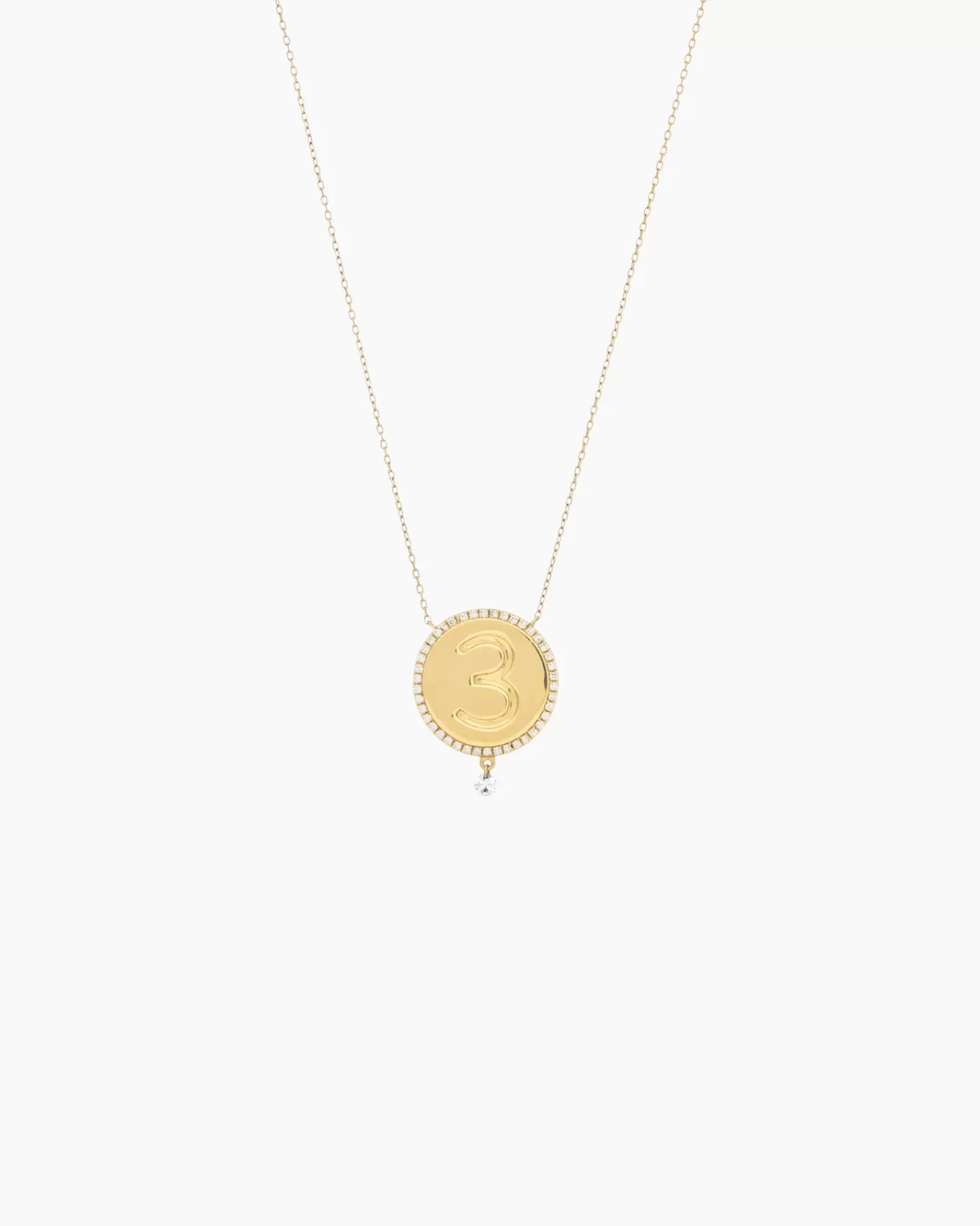 Shop Persée Paris Collier One Médaillon 3