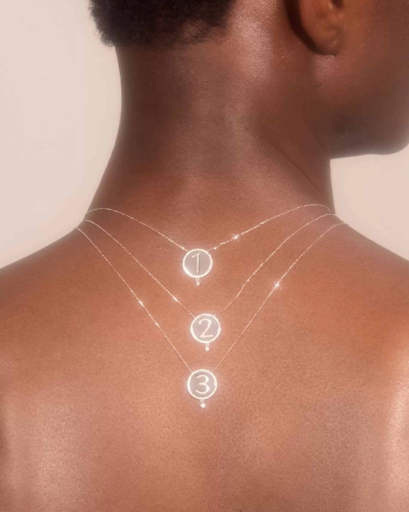 Shop Persée Paris Collier One Médaillon 3