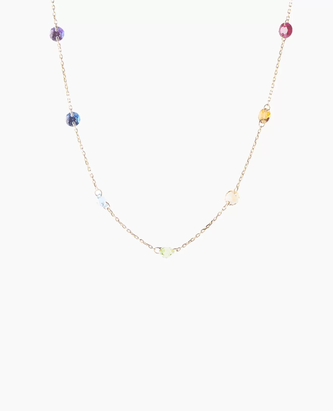 Sale Persée Paris Collier sept Chakras